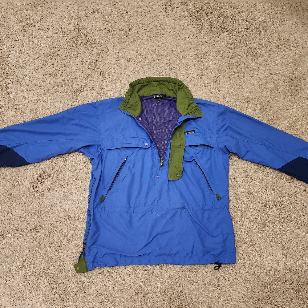 Vuntage patagonia alpine side zip windbreaker pullover